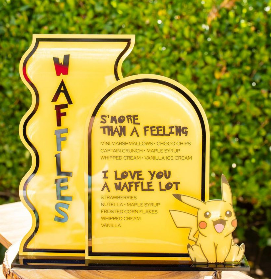 Pokemon Inspired Menu